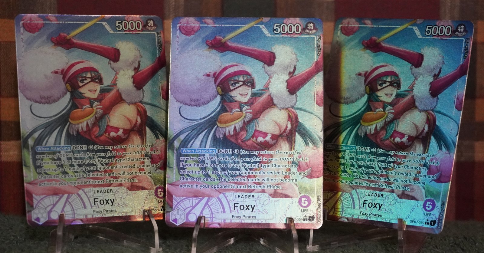 セクシーカード　　legend of CP⭐︎152 OP07 Foxy [Porche], Leader card - by Kyopink | PotatoKingTCG